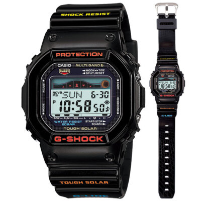 NEW) CASIO G-Shock GWX-5600-1JF Black G-Lide Tough Solar Radio