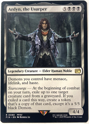 MTG Ardyn, the Usurper Final Fantasy 89 FFXV FF15 NM