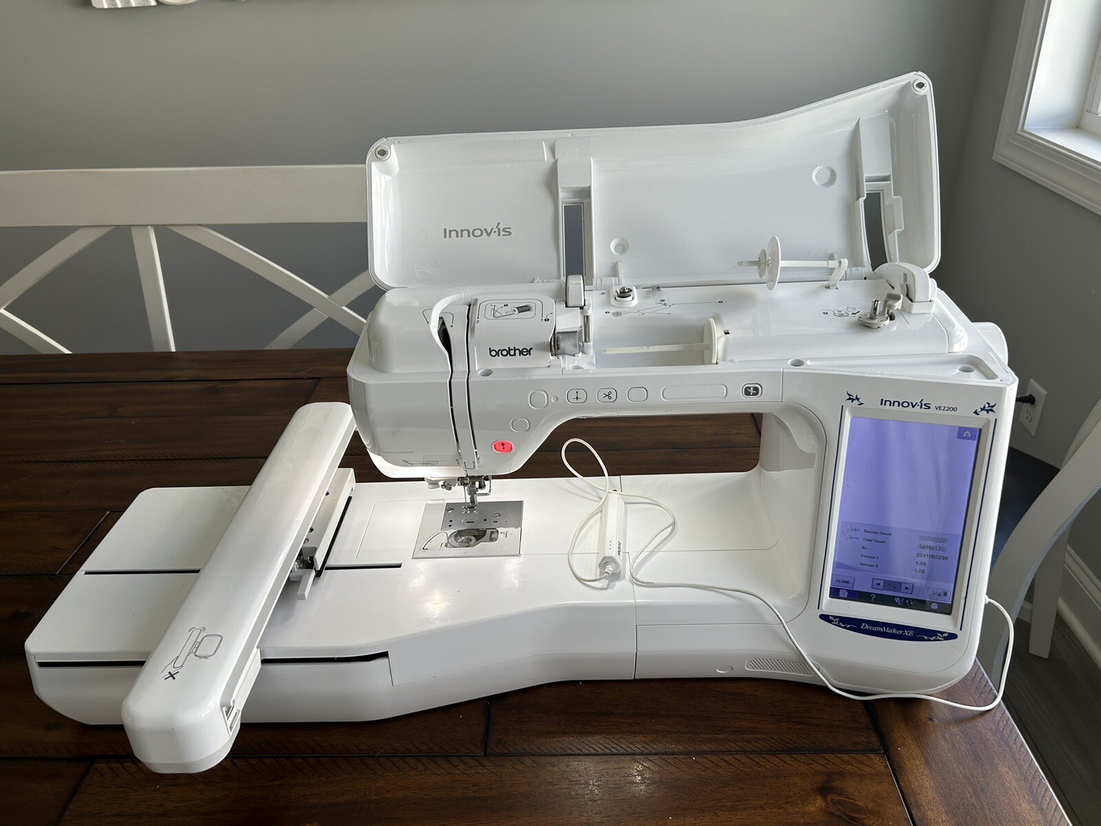 Brother embroidery machine Innovis DreamMaker VE2200 eBay