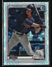 Drew Waters 2020 Bowman Chrome & Prospects Mega Box Refractor  #BCP-2 Baseball