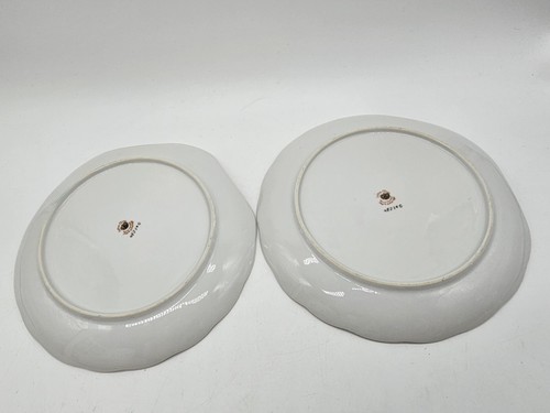 Lefton China Snack Plates And Tea Cups Blue Paisley Lot Of 5 Pieces - Picture 16 of 21