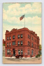 1910. ASBURY PARK, NJ. SEA COAST NATIONAL BANK. POSTCARD MM28