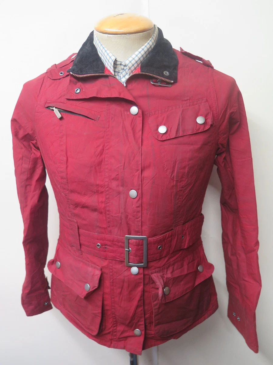 Barbour wax shop utility jacket women's