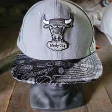 2000s era Chicago Bulls 6x NBA Champions Jordan Windy City New Era Hat