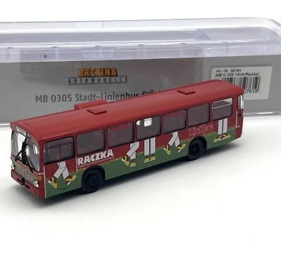 Brekina H0 50761 Mercedes Benz O 305 Stadt Bus (VÖV) HHA Raczka,  OVP, 1:87, K71 - Bild 1 von 4