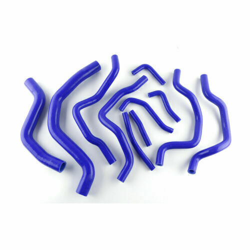 Silicone Radiator Hose Blue For 01-05 02 03 MITSUBISHI LANCER EVO 7 8 CT9A 4G63T