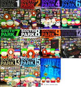 South Park Season 1 2 3 4 5 6 7 8 9 10 11 12 13 14 15 16 17 18 19 Dvd Boxsets Ebay