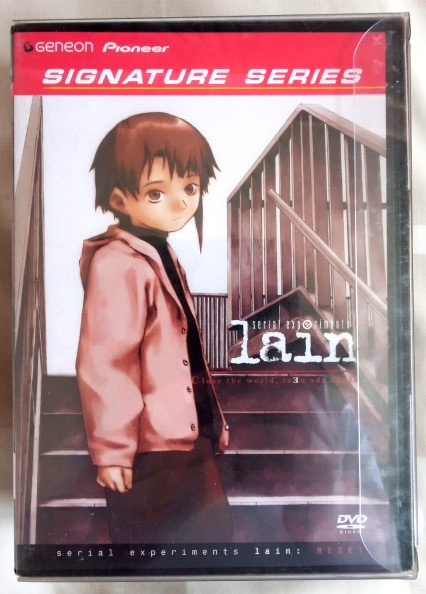 Serial Experiments Lain Complete Signature Series Geneon Anime DVD