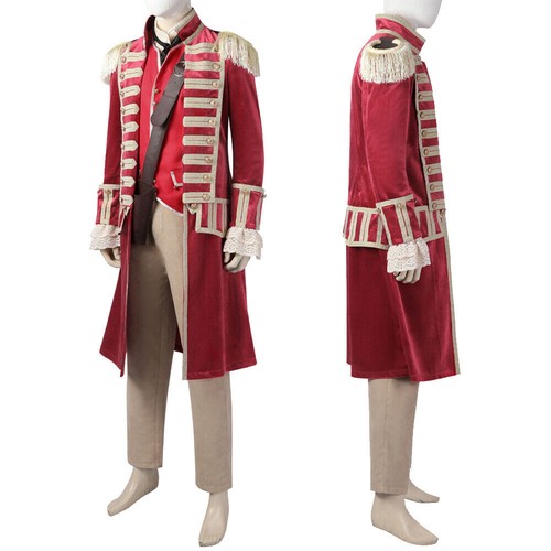 Captain James Hook Cosplay Costume Pirate Outfit With Hat Boots/ - Picture 3 of 16