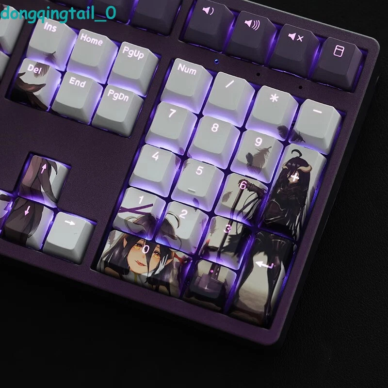 Overlord Albedo Transparent 108Keys PBT RGB OEM Keycap For Mechanical Keyboard - Image 2 of 4