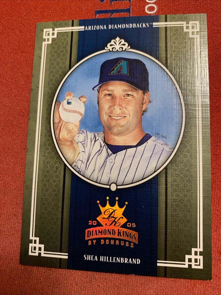 2005 Donruss Diamond Kings Bronze Framed #14 Shea Hillenbrand 59/100 Sharp - Image 2 of 4