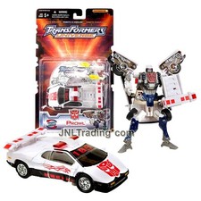 Year 2003 Transformers UNIVERSE Deluxe Class 6  Figure Autobot PROWL Police Car