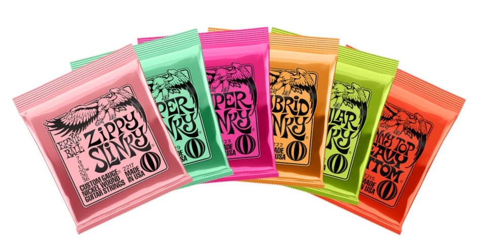 Ernie Ball Slinky Nickel - Saiten für E-Gitarre in verschiedenen Stärken