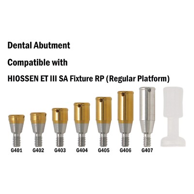 US HIOSSEN ET SA Locator Overdenture Abutment Male Cap Osstem DIO UF/Snucon R