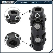 34 Dd X 34 Dd Double Steering U-joint Black Universal Joints Steering Shaft
