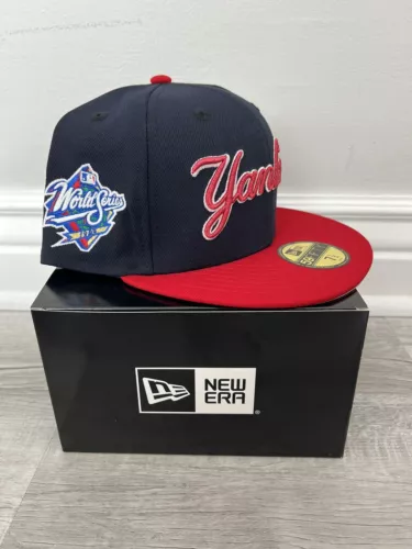 Myfitteds New York Yankees 1999 WS GITD Spike's Jacket Cap Hat New Era 7 1/2