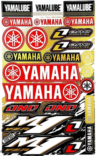 5 Sheets Motorcycle Car ATV Bike Motor Sport Racing Stickers Helmet Decal SM08 - Picture 4 of 6