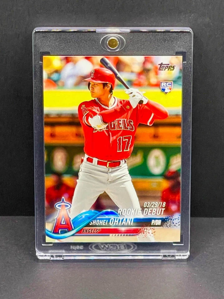 Shohei Ohtani RARE ROOKIE RC TOPPS INVESTMENT CARD DODGERS HOF MVP ROY MINT - Image 3 of 4