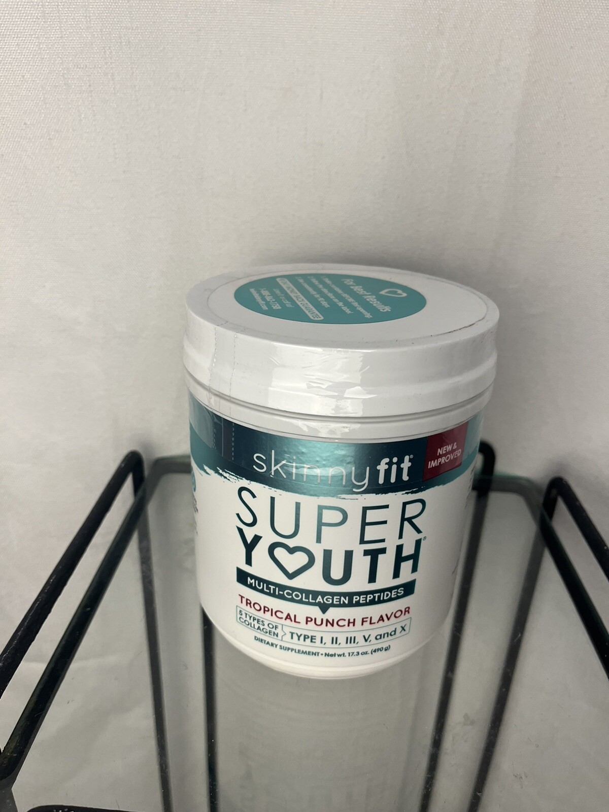 Skinny Fit Super Youth MultiCollagen Peptides Tropical Punch Sealed New eBay