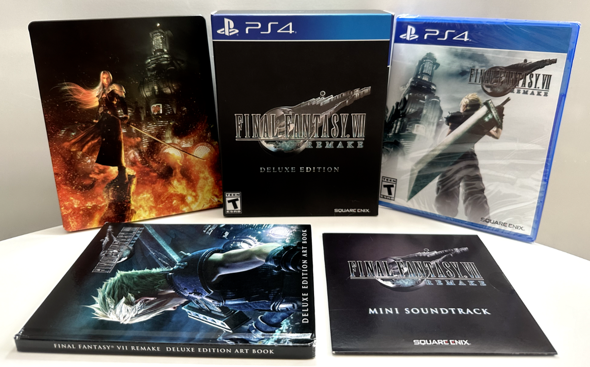 Final Fantasy VII 7 Remake Deluxe Edition for PS4 Square Enix | eBay