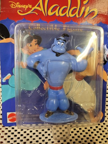 Four Aladdin Collectible Figures Genie, Evil Jafar, Aladdin NEW in Packages - Imagen 4 de 6