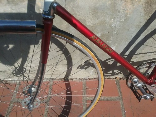 Raleigh Professional Track Bike - 1972 - Campagnolo track group - 23" - Picture 19 of 23