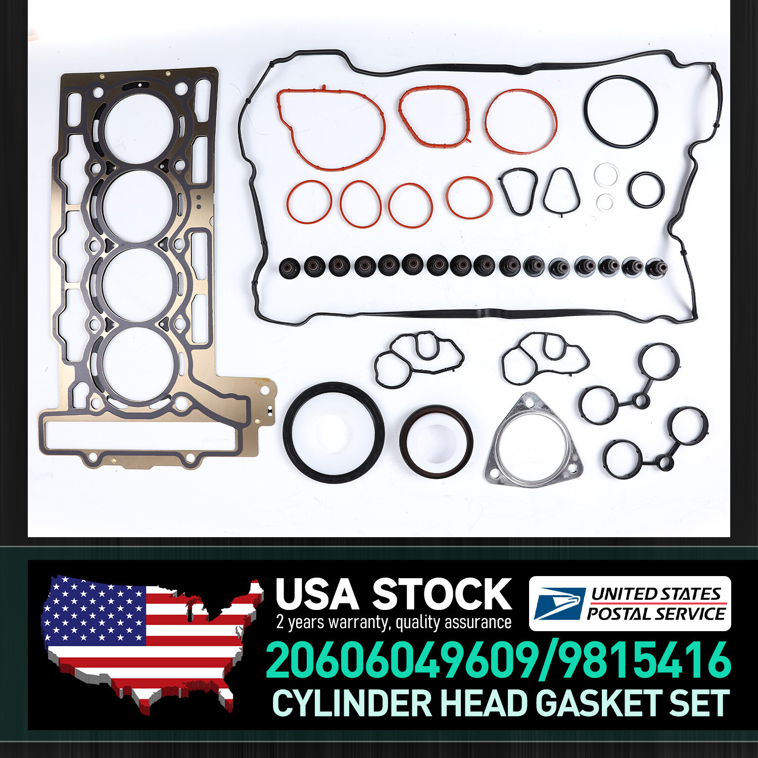 For Mini Cooper R55 R56 07-12 1.6L DOHC 9815416 Cylinder Head Gasket Kit NEW.