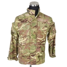 British Army Camo Military Jacket Combat MTP Shirt 160/88 M Short Green Brown