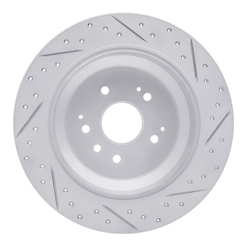 Disc Brake Rotor Drilled and Slotted fits 2014