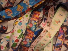 15 Yards Grosgrain Ribbon Craft Embellish Sewing Mix Lot RANDOM PICK GRAB BAG