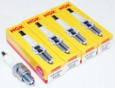 Set of 4 Genuine NGK 4549 Nickel Spark Plug CR7HSA Threaded Tip