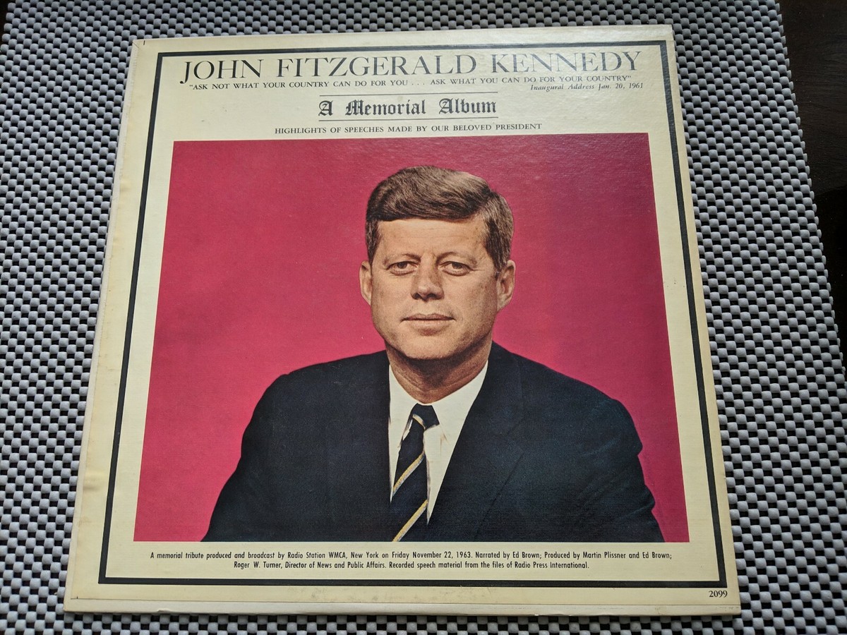 John F Kennedy A Memorial Album Vinyl Album 2099 EX | eBay