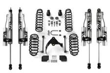 Fox Shox Reservoir Shocks & Teraflex Coil Spring Lift Kit Fits 07-18 Wrangler JK