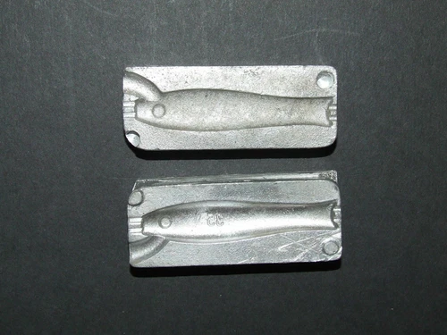 FFT 40g SPINNER FISH LURE LEAD WEIGHT MOULD BEACH BOAT COD MACKEREL SEA FISHING 