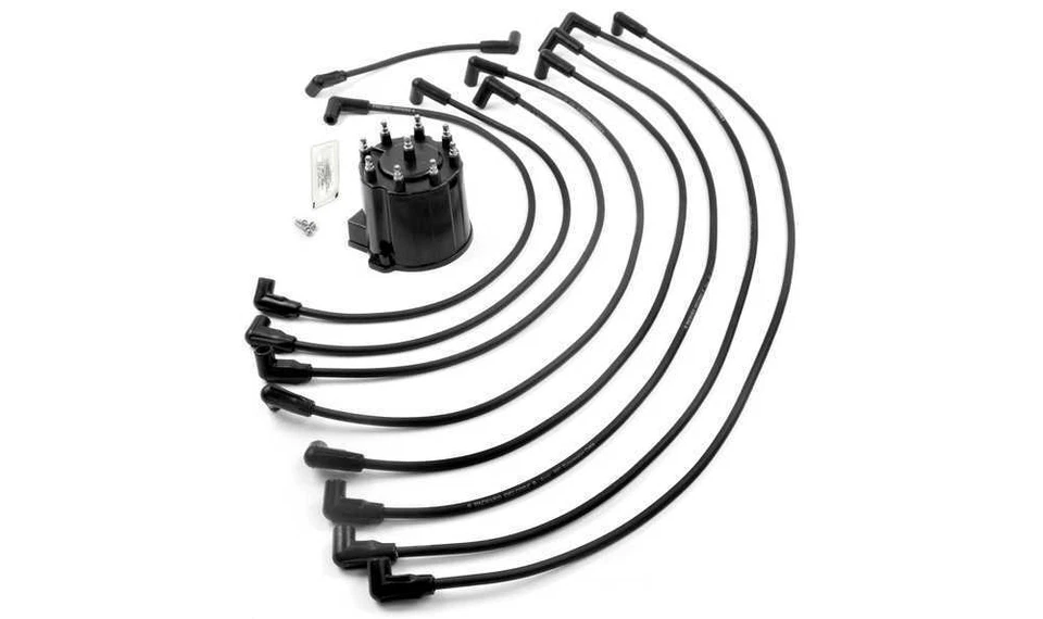 Tapa de distribuidor / Kit de rotor / Kit de cables de bujía United Ignition Wire 3880 Foto 3 de 4