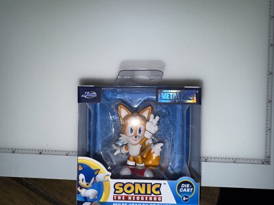 Jada Sonic the Hedgehog Metalfigs 2.5  Miles Tails Prower Action Figure Die-Cast