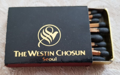 Streichholzschachtel: Südkorea Seoul - The Westin Chosun, neu ca. 1992