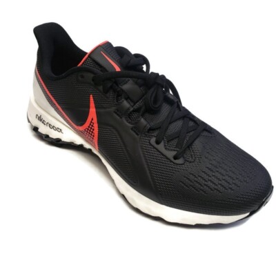 Nike React Infinity Pro Mens Size 8.5 Golf Shoes Black Crimson Sail CT6620-002