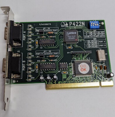Erweiterungskarte PC Industrie P422N - Rayon PCI 2-port RS422 / RS485 Card
