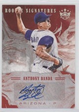 2018 Diamond Kings DK Rookie Signatures Holo Silver 19/49 Anthony Banda Auto 0c6