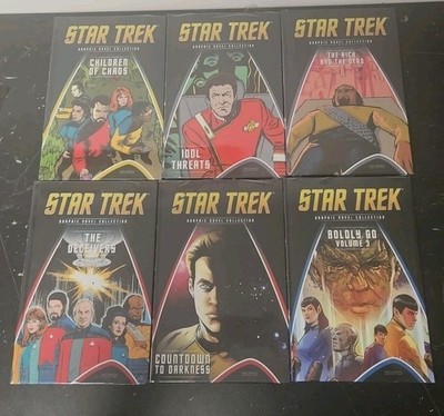 Joblot Of 6 Star Trek Graphic Novels