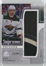 2024-25 Upper Deck SP Game Used Supreme 15/15 Mats Zuccarello #SP-ML Patch 1t38