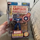 Vintage 2002 MARVEL LEGENDS SERIES 1 CAPTAIN AMERICA 6" ACTION FIGURE NIB -A