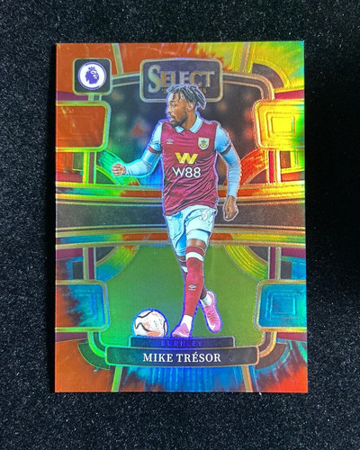 2023-24 Panini Select Premier League Terrace Tye Die Burnley Mike Tresor /49 M29