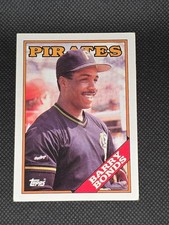 Topps 1986 Barry Bonds Rookie #450 Pittsburgh Pirates Baseball Trading Card. rookie card picture