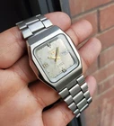 Seiko 1982 Vintage Retro Ultra Rare Auto TV Grey Sunburst Dial Collectible JDM