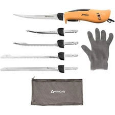 AMERICAN ANGLER Pro Electric Fillet Knife Sportsmans Kit 2X Torque