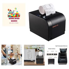 Thermal Receipt Printer, 80mm Receipt Printers, Thermal Pos Printer with Auto...