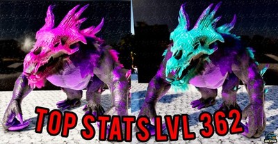  ARK Survival Ascended Ossidon New Top Stats PVE PS5/XBOX/PC
