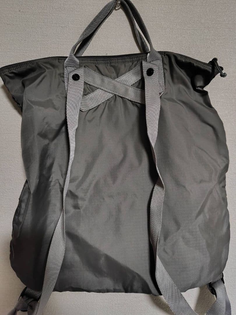 PORTER foldable backpack gray - image 3